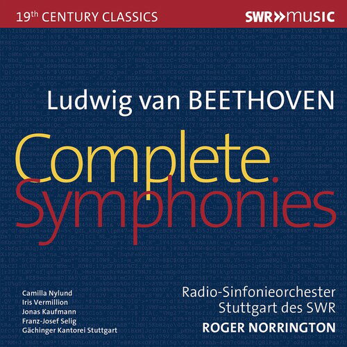 【輸入盤CD】Beethoven/Radio-Sinfonieorchester Stuttgart / Complete Symphonies (Box)【K2020/4/17発売】