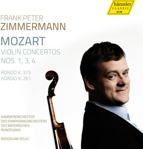 【輸入盤CD】Mozart/Zimmermann/Szulc / Violin Cons 1 3 & 4