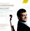 【輸入盤CD】Mozart/Zimmermann/Szulc / Violin Cons 1 3 & 4