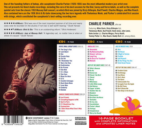 【輸入盤CD】【新品】Charlie Parker / Hits (Limited