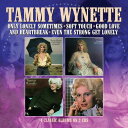 2021/4/23 発売輸入盤レーベル: MORELLO収録曲：(タミーワイネット)Two CD set containing a quartet of albums from the country music legend. Tammy Wynette, known as the 'First Lady of Country Music', was one of the genre's truly iconic figures. The much-beloved entertainer, during a twenty-seven year recording career, saw the release of 42 studio albums and charted 73 singles. Tammy's first two singles in 1980, "He Was There (When I Needed You)" and "Starting Over" just scraped into the Top 20 and the time seemed right for a change. Billy Sherrill, who had launched the singer back in 1966 and was responsible for all her recording through subsequent years, bowed out with her 21st album on Epic Records, Only Lonely Sometimes, a collection that Cashbox magazine critiqued "Tammy kicks off a new decade with a powerful album". George Richey, Tammy's husband, now took over as her record producer. The other three albums in this collection, Soft Touch (1982), Good Love & Heartbreak (1982), and Even The Strong Get Lonely (1983), were Richey productions and, like Sherrill's earlier work, featured the cream of Nashville session musicians. Each album also possessed two chart singles, the most successful of them, "Another Chance", rising to #8. Tammy Wynette's name never vanished from the charts right up until her death on April 6th 1998 at the tragically early age of 55. She was inducted into the Country Music Hall of Fame later that year