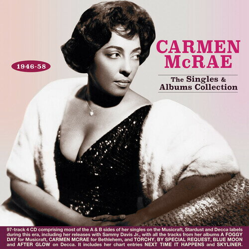 【輸入盤CD】【新品】Carmen McRae / Singles Albums Collection 1946-58【K2021/8/6発売】(カーメン マクレエ)