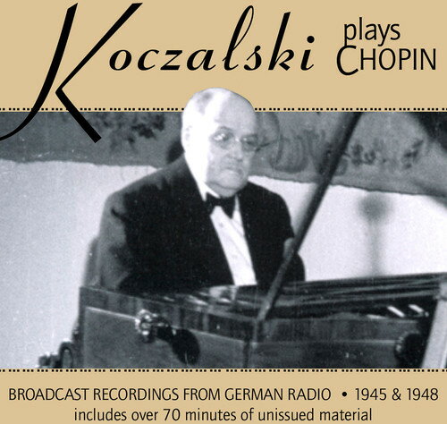 ͢CDChopin/Koczalski/Berlin Orch/Celibidache / Koczalski Plays Chopin