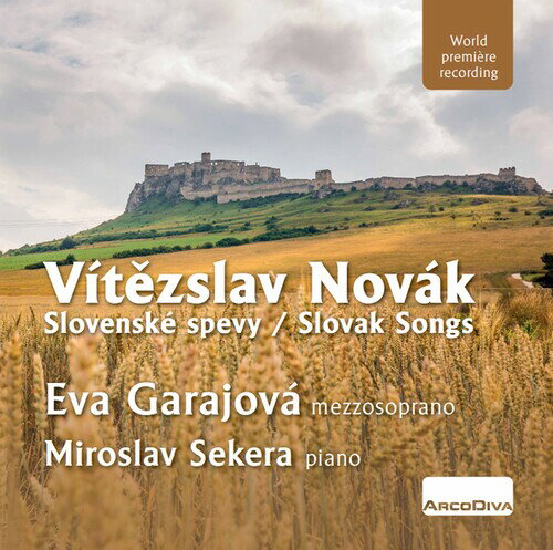 発売日: 2021/8/6輸入盤USレーベル: Arcodiva収録曲:コメント:This new album from notable Czech mezzosoprano Eva Garajova with great pianist Miroslav Sekera presents Slovak Songs by Czech composer Vitezslav Novak (1870-1949). Slovak Songs is released on these two albums as a world premiere and it shows the versatility of the composer's creative profile as well as the amazing musicality of both performers. Eva Garajova is considered to be one of the greatest performers of song literature of her generation in the Czech Republic and Slovakia. Her highly authentic recordings for music publisher Arco Diva have also raised attention on the international music scene.This new album from notable Czech mezzosoprano Eva Garajova with great pianist Miroslav Sekera presents Slovak Songs by Czech composer Vitezslav Novak (1870-1949). Slovak Songs is released on these two albums as a world premiere and it shows the versatility of the composer's creative profile as well as the amazing musicality of both performers. Eva Garajova is considered to be one of the greatest performers of song literature of her generation in the Czech Republic and Slovakia. Her highly authentic recordings for music publisher Arco Diva have also raised attention on the international music scene.