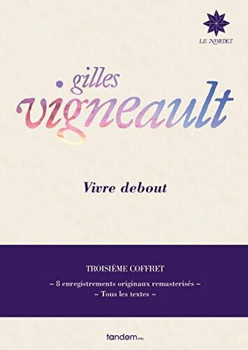 【輸入盤CD】Gilles Vigneault / Vivre Debout: Troisieme Coffret (Box)【K2019/10/11発売】