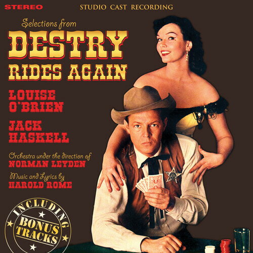 【輸入盤CD】【新品】Original Cast Recording / Destry Rides Again (Bonus Tracks)【K2021/8/27発売】(オリジナル・キャスト)