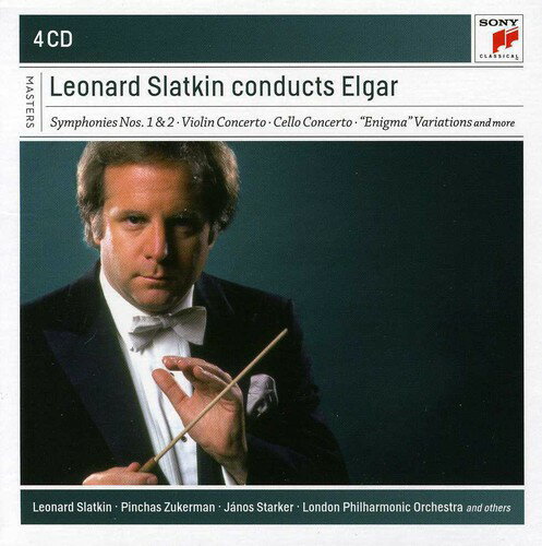 【輸入盤CD】Elgar/Slatkin/London Philharmonic Orchestra / Leonard Slatkin Conducts Elgar (Box)【K2017/5/12発売】