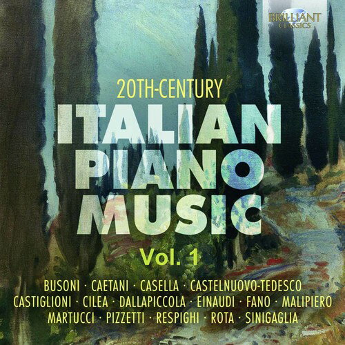 【輸入盤CD】Busoni/Ammara/Bartoli/Gorini / 20th Century Italian Piano Music (Box)【K2016/12/9発売】