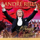 2021/11/19 発売輸入盤レーベル： DECCA収録曲：(アンドレリユウ)Deluxe CD/DVD edition. Andre Rieu presents his new album, Happy Together - a wonderful and emotional "ode to joy" celebrating the return to life, happiness, and love! For this new album, Andre has personally chosen his favorite songs from all over the world. Fans can look forward to many classics like "Happy Together," "You Are My Sunshine," "Valencia," "Estudiantina," and more. The Dutch King of Waltz is excited to delight millions of fans around the world once again!