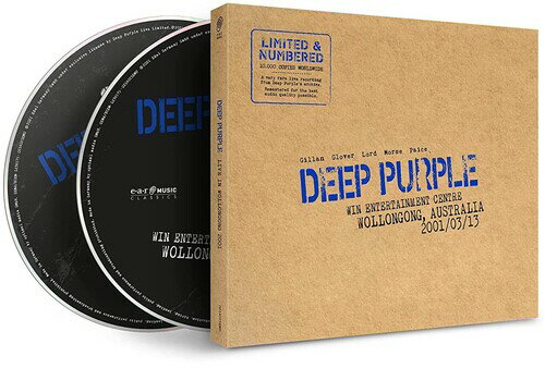【輸入盤CD】Deep Purple / Live In Wollongong 2001 (Limited Edition)【K2021/10/29発売】(ディープ パープル)