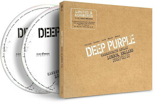【輸入盤CD】Deep Purple / Live In London 2002 (Limited Edition)【K2021/10/29発売】(ディープ パープル)