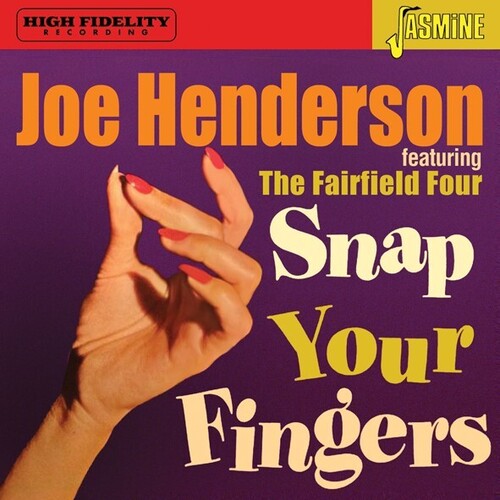 【輸入盤CD】Joe Henderson / Featuring The Fairfield Four: Snap Your Fingers【K2021/10/15発売】(ジョー ヘンダーソン)