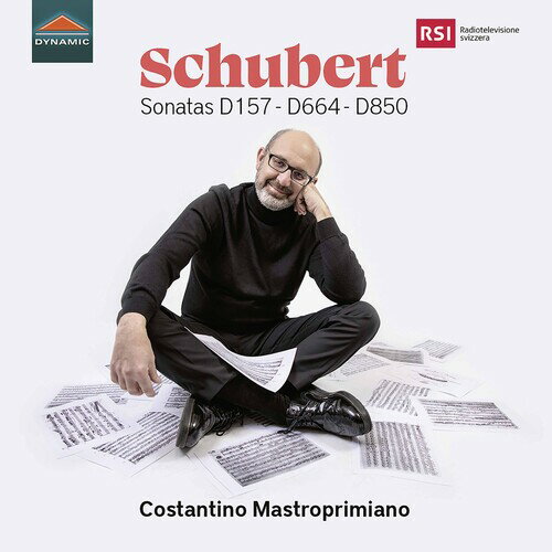 ͢CDSchubert/Costantino Mastroprimiano / Sonatas D157 D664 D850K20...