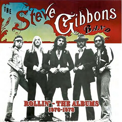 【輸入盤CD】Steve Gibbons Band / Rollin: The Albums 1976-1978 (Box)【K2022/1/21発売】