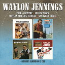 【輸入盤CD】【新品】Waylon Jennings / Folk-Country/Leavin Town/Sings Ol/Nashville【K2022/2...