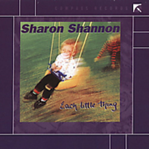 輸入盤収録曲：EACH LITTLE THING, the follow-up recording to Sharon Shannon's critically acclaim OUT THE GAP, take Sharon further in her genre-stretching rework of the Celtic tradition. Featuring guest appearances by the legendary Tommy Peoples, Stephen Cooney and a guest vocal pop singer Kristy MacColl.