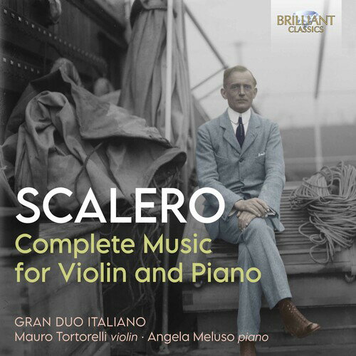 【輸入盤CD】【新品】Scalero/Gran Duo Italiano / Complete Music Violin & Piano (3PK)【K2020/10/16発売】