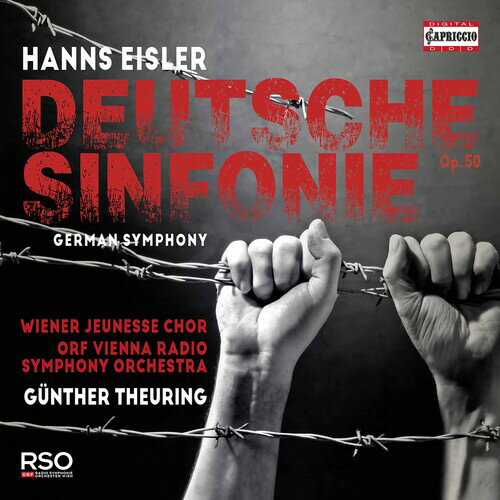 【輸入盤CD】Eisler/Wiener Jeunesse Chor/Theuring / Deutsche Sinfonie 50【K2021/2/5発売】