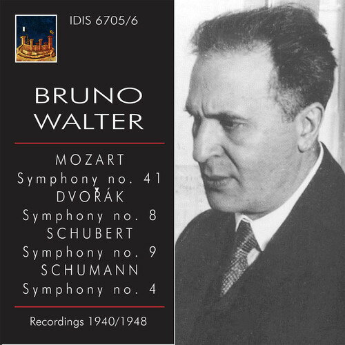 【輸入盤CD】Mozart/Walter/New York Philharmonic Orchestra / Bruno Walter Conducts Mozart Dvorak Schubert