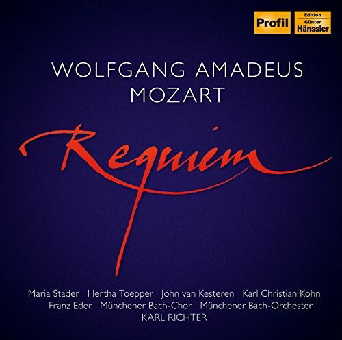 Mozart/Stader/Munich Bach Choir & Orchestra / Requiem