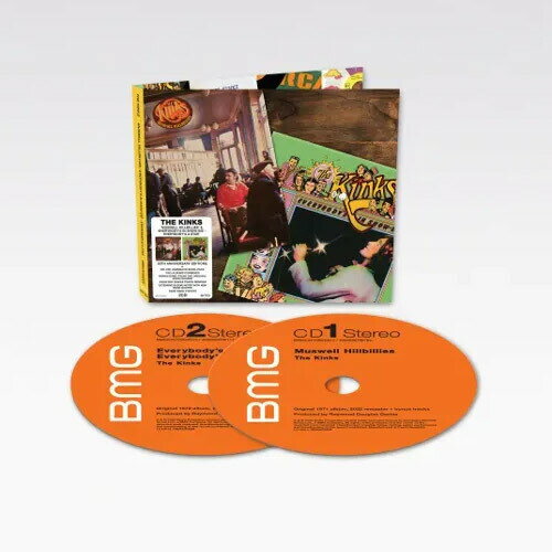 【輸入盤CD】【新品】Kinks / Muswell Hillbillies/Everybody's In Show-Biz【K2022/9/23発売】(キンクス)
