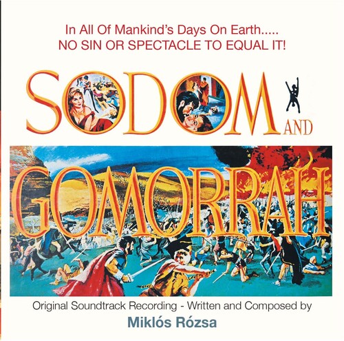 【輸入盤CD】Miklos Rozsa (Soundtrack) / Sodom And Gomorrah【K2022/8/5発売】