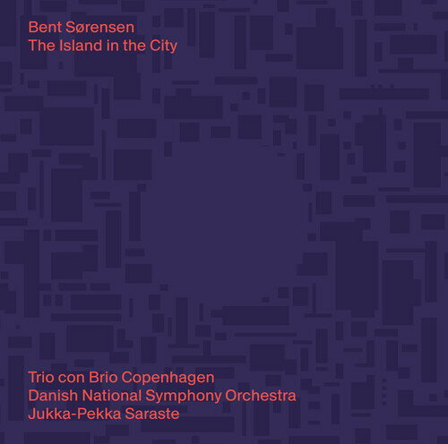 2022/8/12 発売輸入盤レーベル： DACAPO収録曲：Every sound in Bent Sorensen's music has been considered with the greatest care and refinement. His quietly spoken universe incorporates loneliness, nostalgia and a feeling of loss and leave-taking. His triple concerto, L'Isola della Citta (2015), has a purity that makes it one of Sorensen's most immediate and gripping orchestral works. As he has said, 'this music unfolds at night, as most of my music does, because it was written at night'. The concerto's solo parts are performed by Trio con Brio Copenhagen who has played Sorensen's music extensively. Sorensen's Second Symphony (2019) is a 'classic' symphony. The work dives into the resonance of music's history: the imagination showers itself in melodies, sounds and structures while at the same time, from a rational perspective, it can be seen both from outside and from a distance.