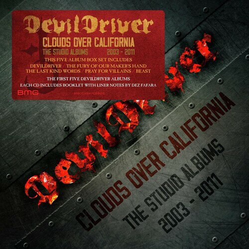 【輸入盤CD】Devildriver / Clouds Over California: Studio Albums 2003-2011【K2022/7/29発売】(デヴィルドライヴァー)