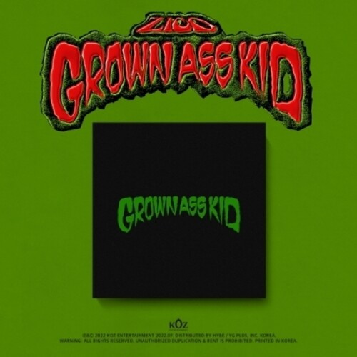 【輸入盤CD】Zico / Grown Ass Kid【K2022/8/12発売】