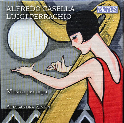 【輸入盤CD】Casella/Perrachio/Ziveri / Casella Perrachio: Musica Per Arpa【K2016/10/14発売】