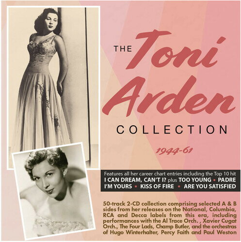 【輸入盤CD】Toni Arden / Collection 1944-61【K2021/4/9発売】