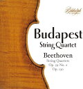 【輸入盤CD】Beethoven/Budapest String Quartet / Beethoven Quartets 8/13【K2021/11/19発売】