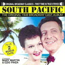 【輸入盤CD】【新品】Original Cast / South Pacific-Original 1949 Broadway Cast-Mary Martin/Ezio Pinza【K2022/12/16発売】(ミュージカル)