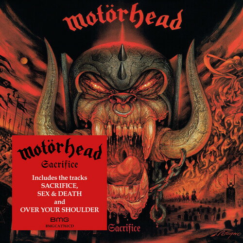 ��͢����CD�ۡڿ��ʡ�Motorhead / Sacrifice��K2023/1/20ȯ���(�⡼�����إå�)