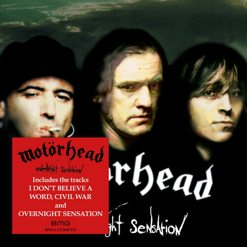 【輸入盤CD】【新品】Motorhead / Overnight Sensation【K2023/1/20発売】(モーターヘッド)