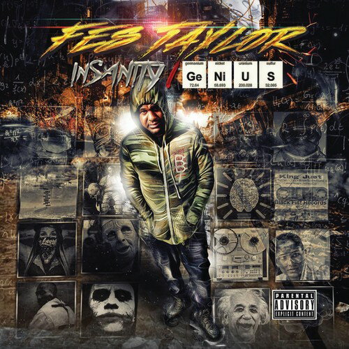 Artist Name: D - 【輸入盤CD】【新品】Fes Taylor / Insanity Genius【K2016/4/1発売】