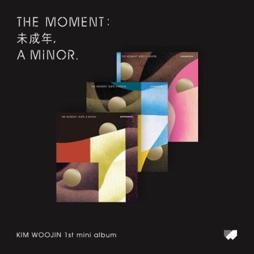 【輸入盤CD】【新品】Kim Woojin / Moment: A Minor (Random Cover)【K2021/8/20発売】
