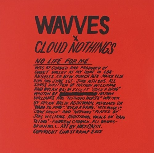 【輸入盤CD】【新品】Wavves Cloud Nothings / No Life For Me (ウェイヴス)