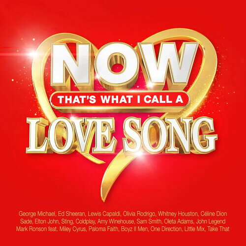 【輸入盤CD】VA / Now That's What I Call A Love Song (UK盤)【K2023/2/3発売】