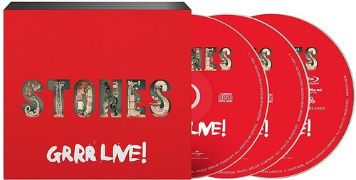 【輸入盤CD】Rolling Stones / Grrr Live (w/Blu-ray)【K2023/2/10発売】(ローリング ストーンズ)