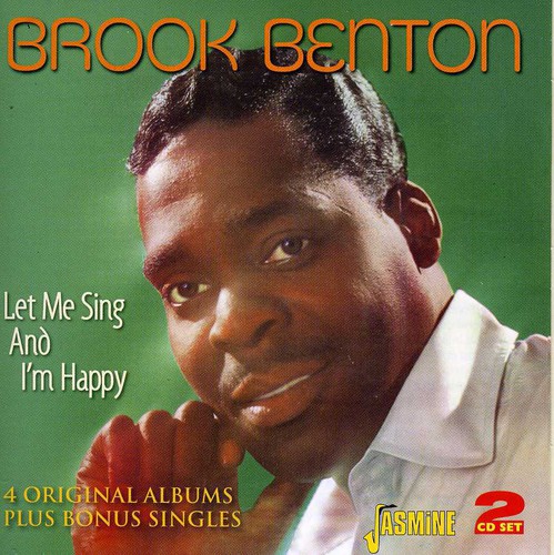 【輸入盤CD】Brook Benton / Let Me Sing & I'm Happy(ブルック・ベントン)