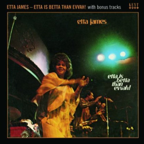 2013/2/5 発売UK盤レーベル：KENT RECORDS UK収録曲：(エタジェームス)Released in 1976, "Etta Is Betta Than Evvah!" was the final album of Etta James' tumultuous 16-year tenure at Chess Records. The album is issued here on CD for the first time, together with 10 bonus titles from the mid-70s.