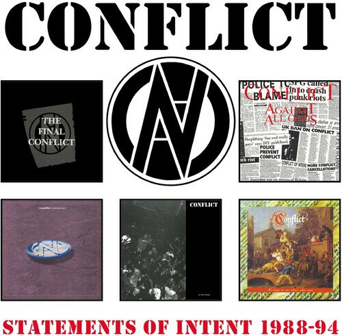 Conflict / Statements Of Intent 1988-1994 (Box)