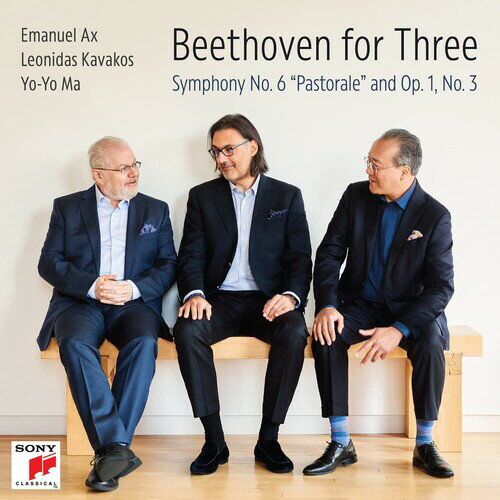 【輸入盤CD】Yo-Yo Ma/Leonidas Kavakos/Emanuel Ax / Beethoven For Three: Symphony 6 Op 1 No 3【K2022/11/11発売】