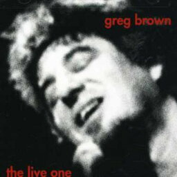 【輸入盤CD】GREG BROWN / LIVE ONE
