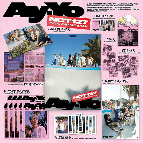 【輸入盤CD】NCT 127 / 4th Album Repackage 'Ay-Yo' [A Ver.]【K2023/3/3発売】