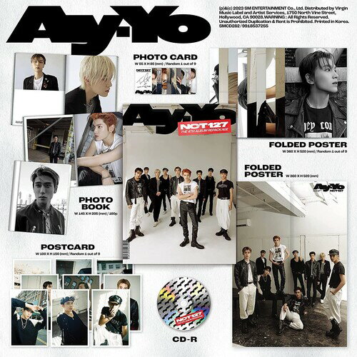 【輸入盤CD】NCT 127 / 4th Album Repackage 'Ay-Yo' [B Ver.] (w/Booklet)【K2023/3/3発売】