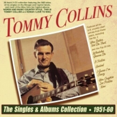【輸入盤CD】【新品】Tommy Collins / Singles & Albums Collection 1951-60【K2023/4/7発売】