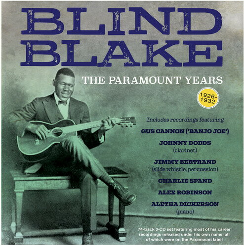 Artist Name: S - 【輸入盤CD】【新品】Blind Blake / Paramount Years 1926-32【K2023/3/10発売】