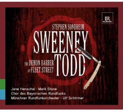 【輸入盤CD】【新品】Sondheim/Henschel/Munchner Rundfunkorchester / Sweeney Todd
